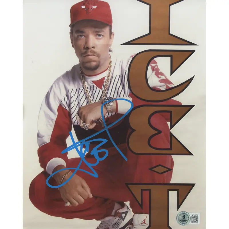Ice T Body Count Authentic Signed 8x10 Photo Autographed BAS #BP32663