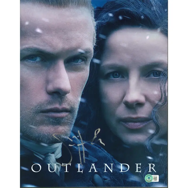 Sam Heughan Outlander Authentic Signed 11x14 Photo Autographed BAS #BJ084552