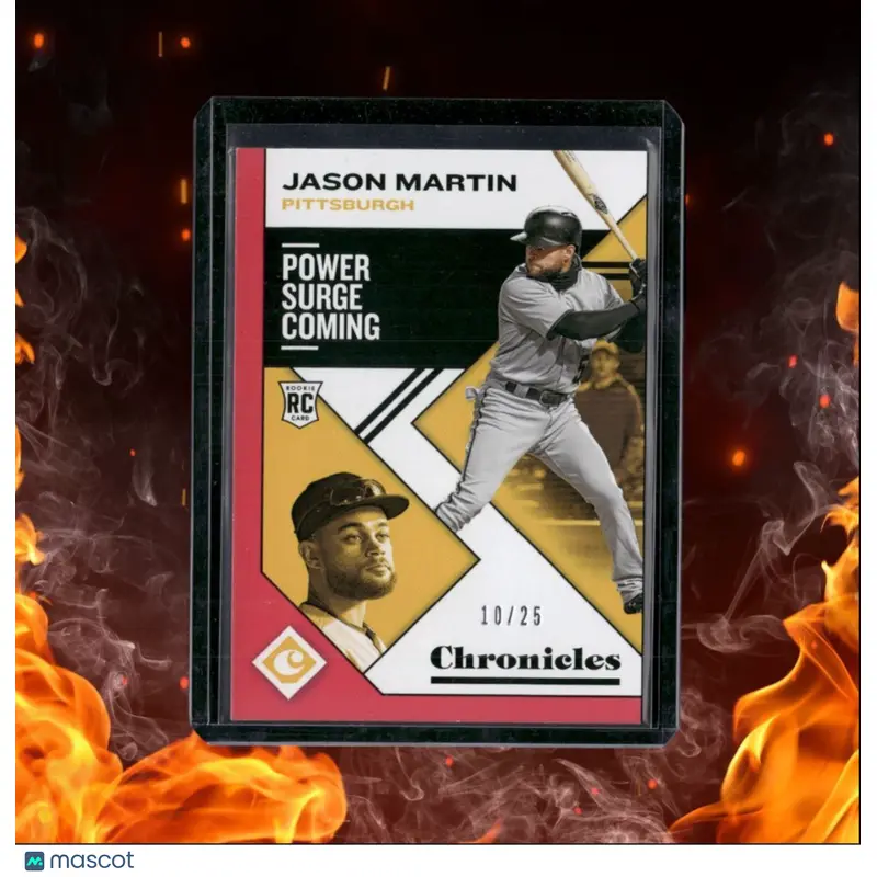 2019 Panini Chronicles Jason Martin Power Surge Coming Pink Rookie 10/25 #44