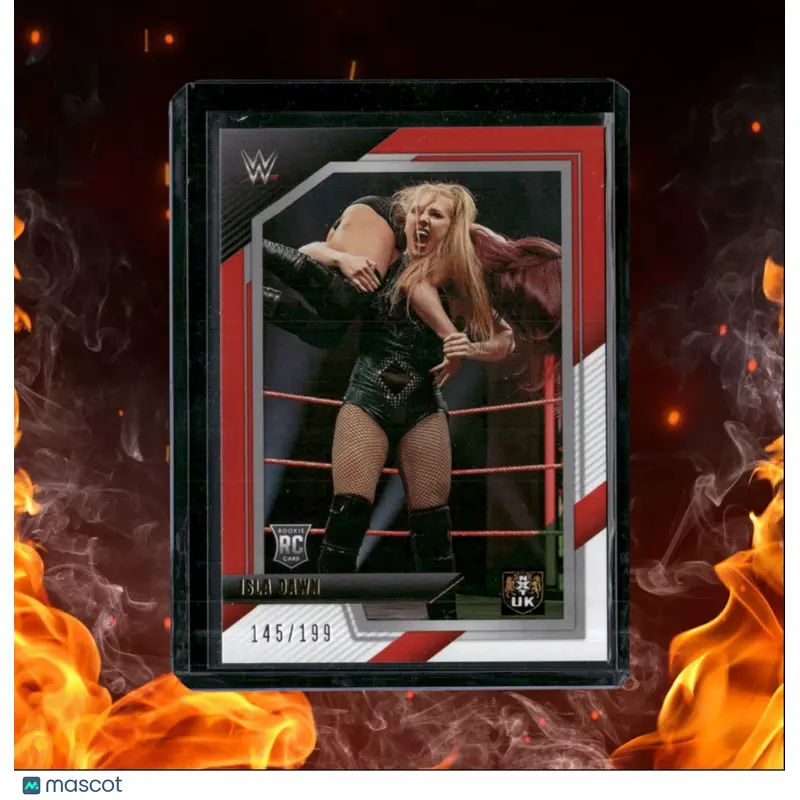 2022 Panini NXT WWE Isla Dawn Red Rookie 145/199 #66