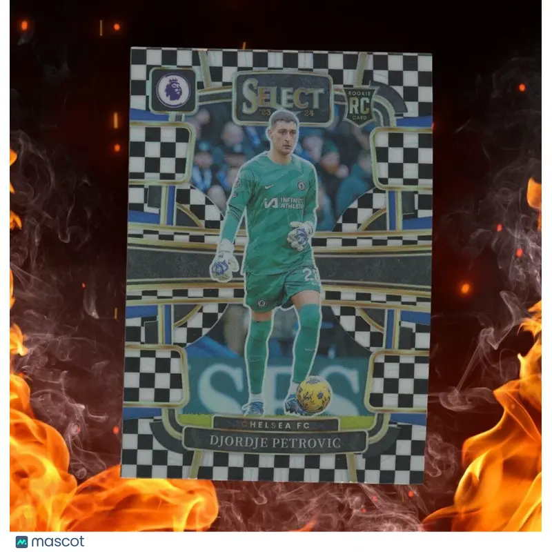 2023-24 Panini Prizm EPL DJORDJE PETROVIC Rookie Checkerboard Prizm #34 SP