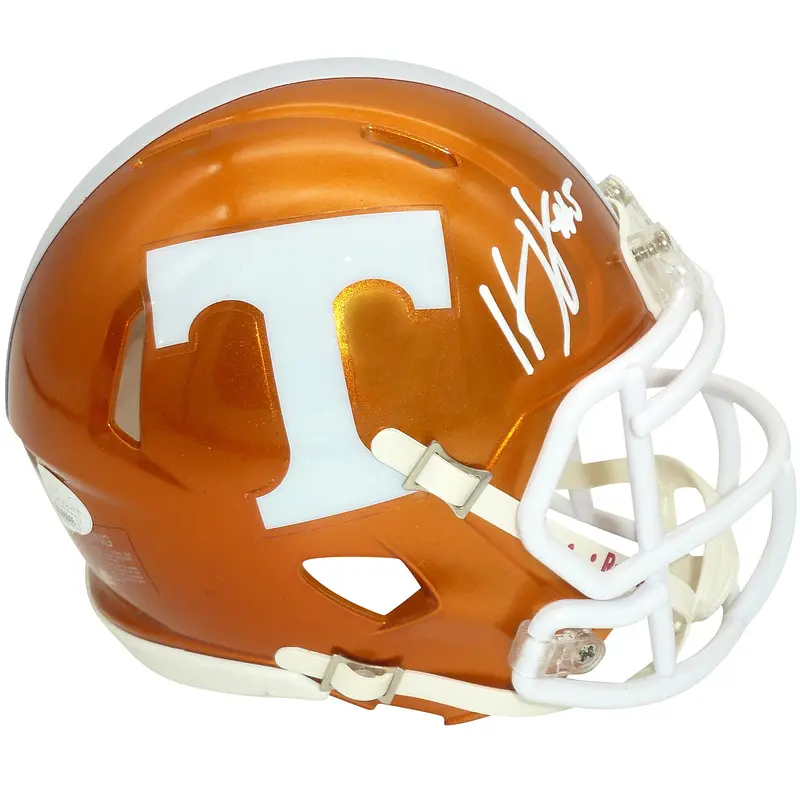 Hendon Hooker Autographed Tennessee Vols (FLASH Alternate) Mini Helmet - JSA