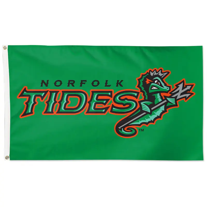 Norfolk Tides Official Minor League Baseball 3'x5' Flag - Wincraft