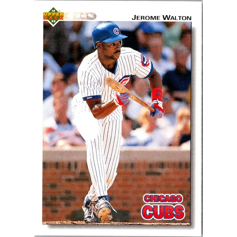 1992 Upper Deck Gold Hologram Jerome Walton #463