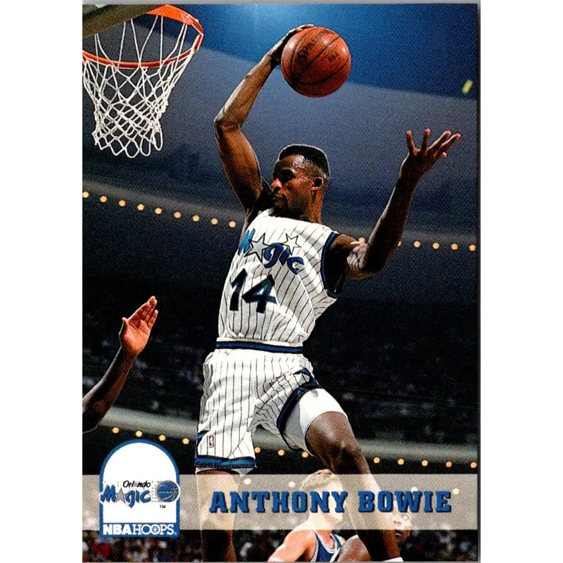 1993 Hoops Anthony Bowie #153
