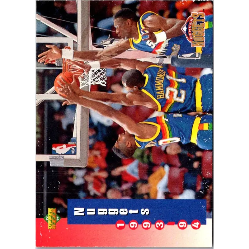 1993 Upper Deck Denver Nuggets #216