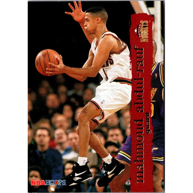 1995 Hoops Mahmoud Abdul-Rauf #38