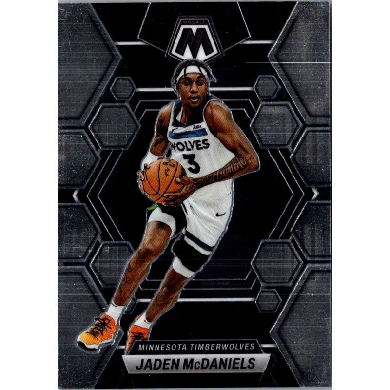 2022 Panini Mosaic Jaden McDaniels #58