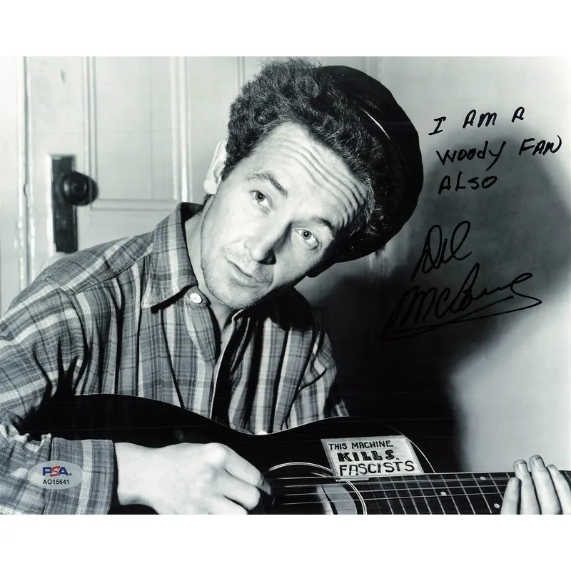 Del McCoury signed 8x10 photo PSA/DNA Autographed Musician