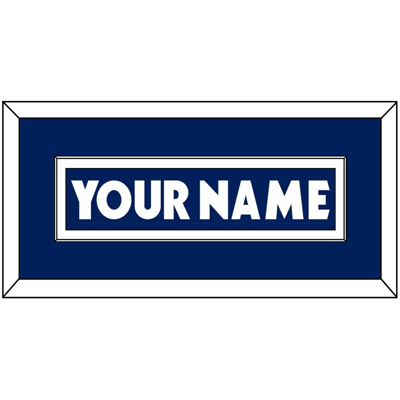 Toronto Nameplate - Road Blue (1997-2000) - Single Mat 1