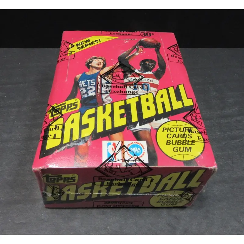 1981/82 Topps Basketball Unopened Wax Box (Sell)
