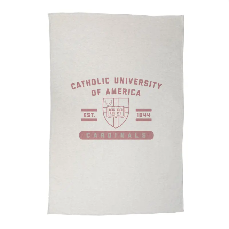 Catholic U of America Sublimated Sweatshirt Blanket