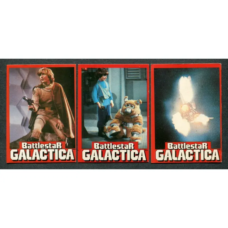 1978 Wonder Bread Battlestar Galactica Set (36) EX/MT