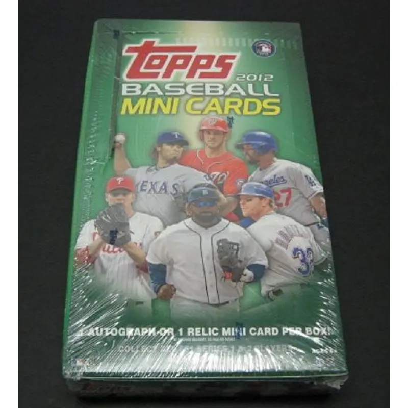 2012 Topps Mini Baseball Box (Hobby)