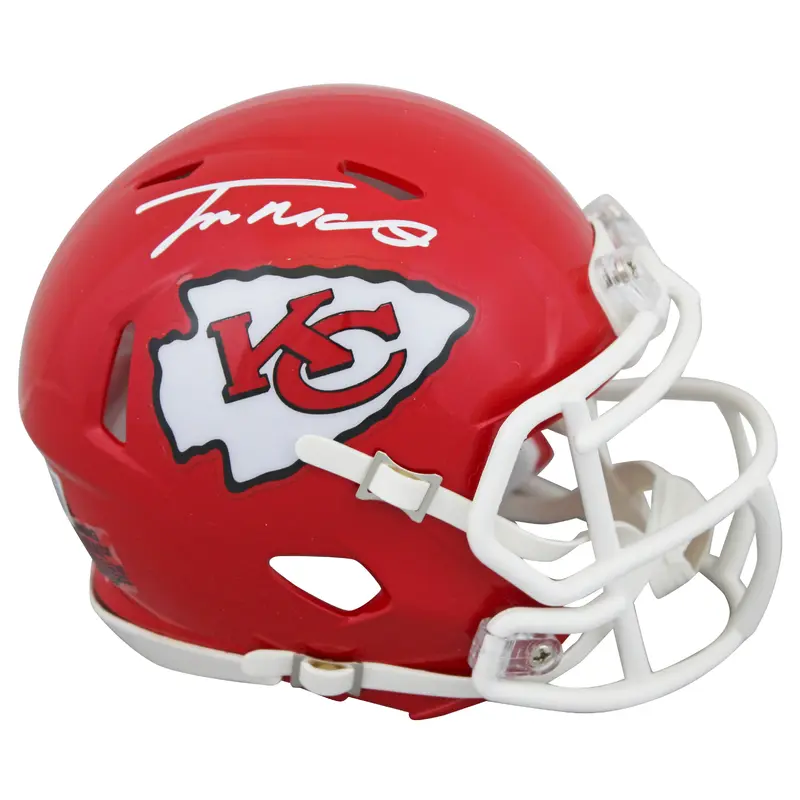 Chiefs Trent McDuffie Authentic Signed Speed Mini Helmet BAS Witnessed