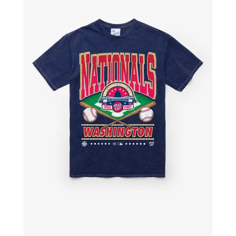 WASHINGTON NATIONALS COOPERSTOWN STRAIGHT SHOT VINTAGE '47 TUBULAR TEE