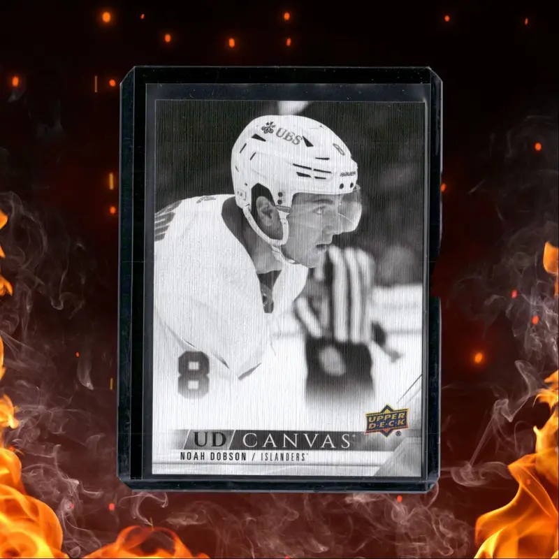 2022-23 Upper Deck UD Canvas Black Noah Dobson #C317