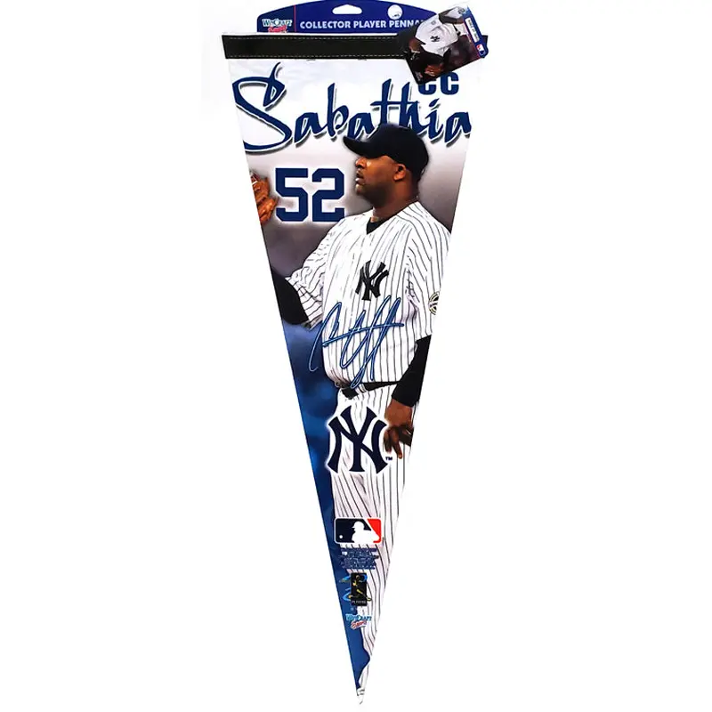 CC Sabathia New York Yankees Premium Felt Collector's Pennant LE/2,009 - Wincraft