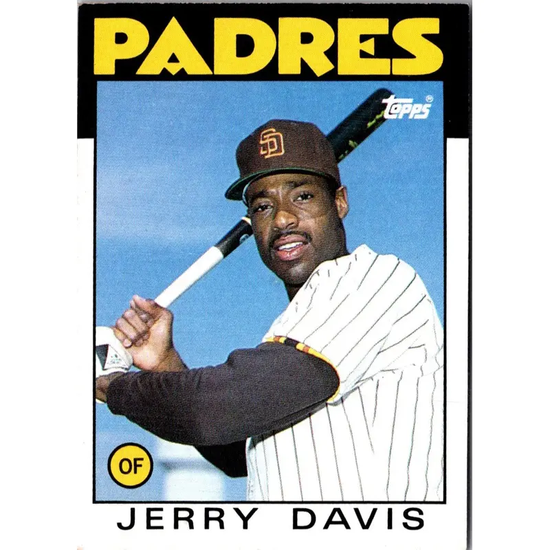 1986 Topps Jerry Davis #323