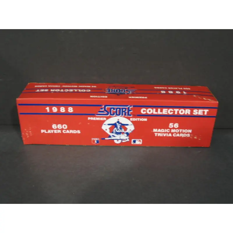 1988 Score Baseball Factory Set (Authenticate)