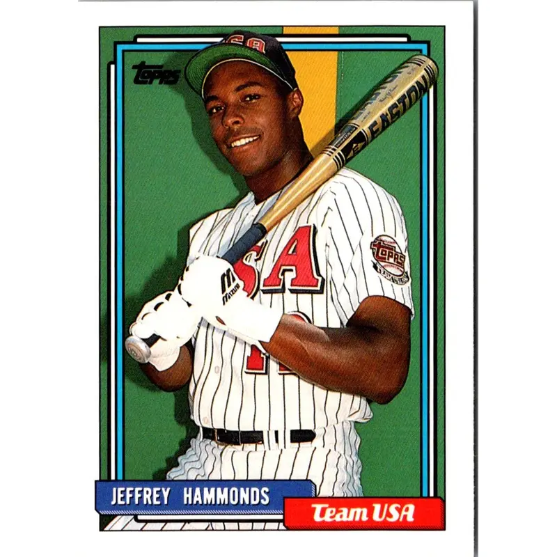 1992 Topps Traded Jeffrey Hammonds #45T Rookie