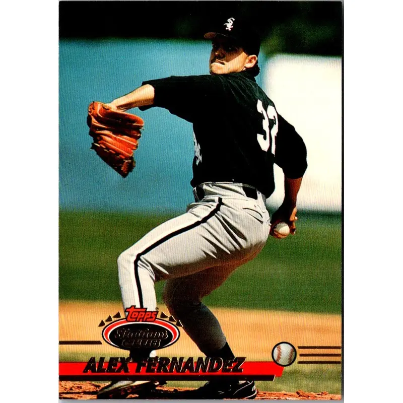 1993 Stadium Club Members Only Alex Fernandez #552