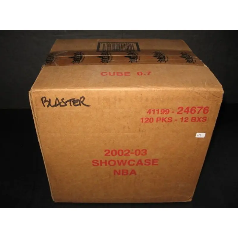 2002/03 Fleer Showcase Basketball Blaster Case (12 Box)