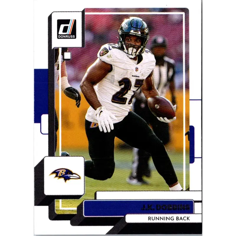 2022 Donruss Blue Press Proof J.K. Dobbins #190