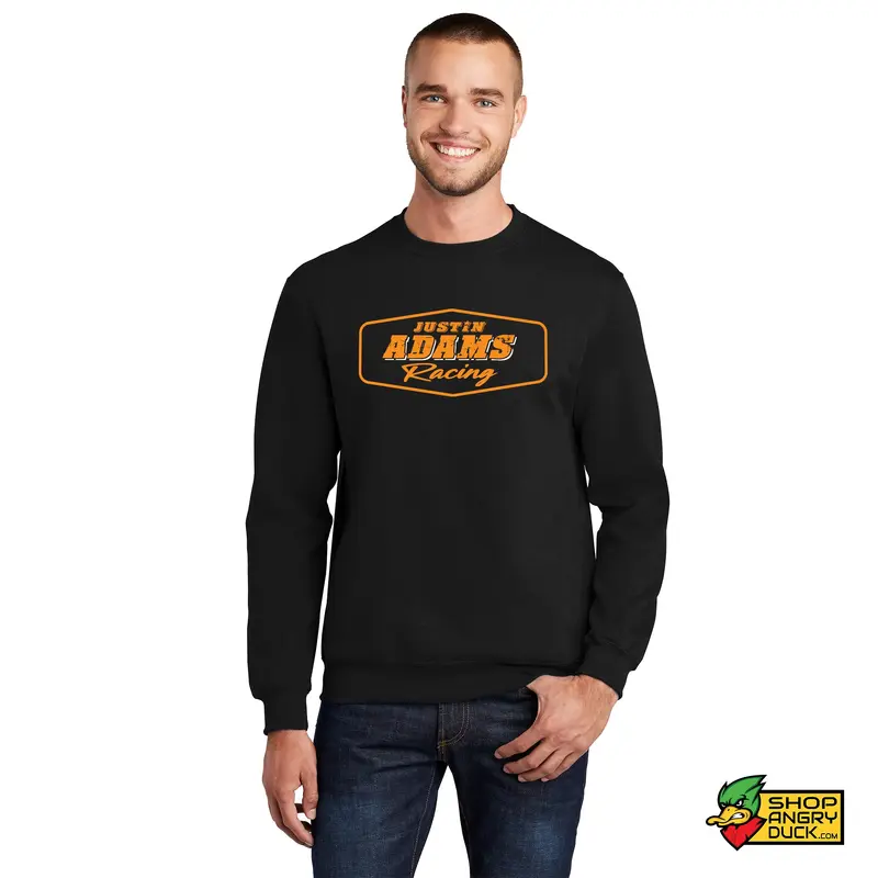 Justin Adams Racing Logo Crewneck Sweatshirt