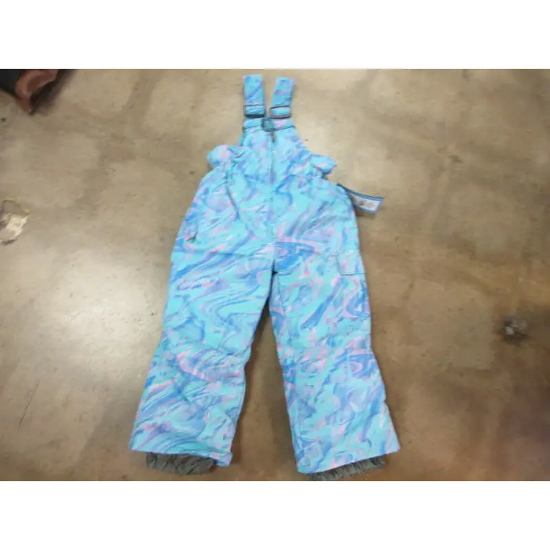 New Pulse Fashion Snow Bib Purple Swirl Size 3T