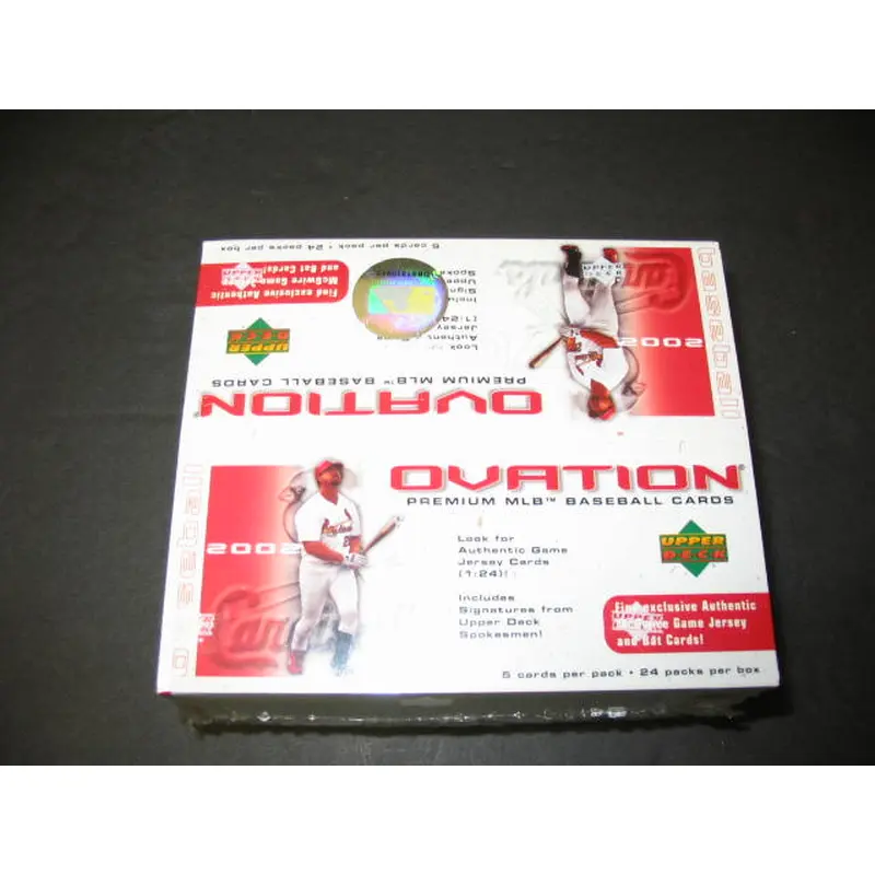 2002 Upper Deck Ovation Baseball Box (Hobby)