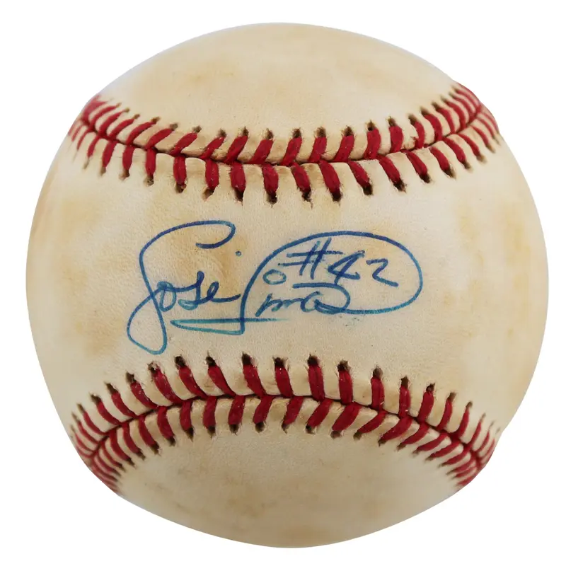Astros Jose Lima Authentic Signed Leonard Coleman Onl Baseball BAS #BJ079037