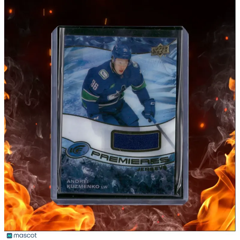 2023-24 Upper Deck Ice Andrei Kuzmenko Premieres Patch #CF-8