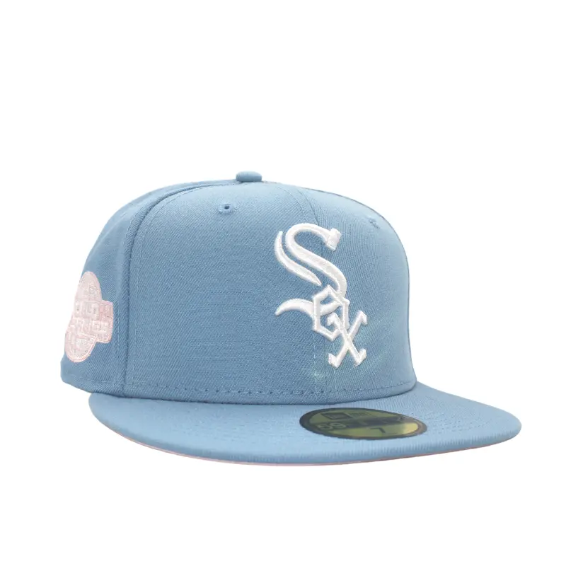 59Fifty Fitted Chicago White Sox World Series 2005 Birdseye Blue/Pink