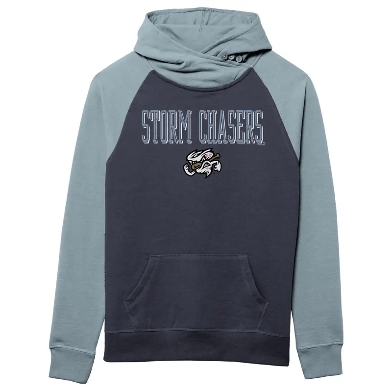 Omaha Storm Chasers L2 Brands Women's Cozy Asym Hoodie