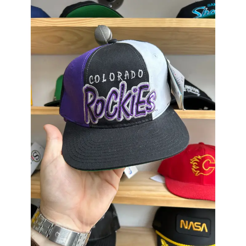 Vintage Starter Tri Power DS Colorado Rockies SnapBack