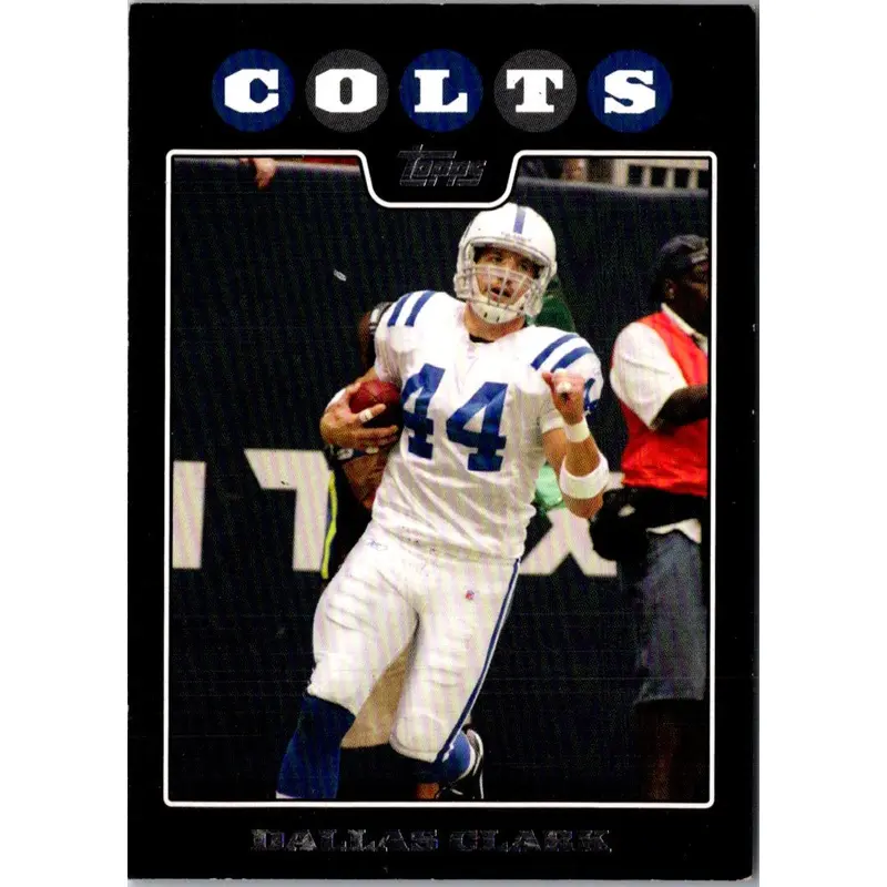 2008 Topps Chrome Refractors Dallas Clark #TC98