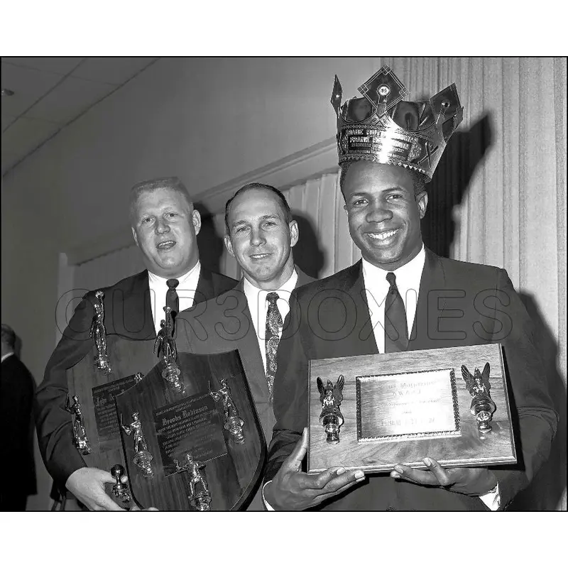 Frank Robinson Brooks Robinson 8X10 Photo - 1966 Orioles Boog Powell - 11979