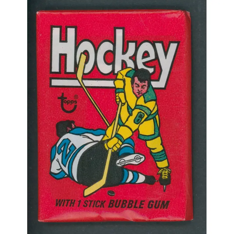 1975/76 Topps Hockey Unopened Wax Pack
