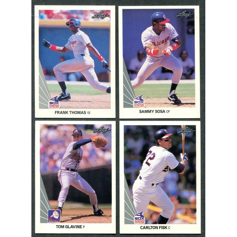 1990 Leaf Baseball Complete Set NM/MT (528) (23-300)