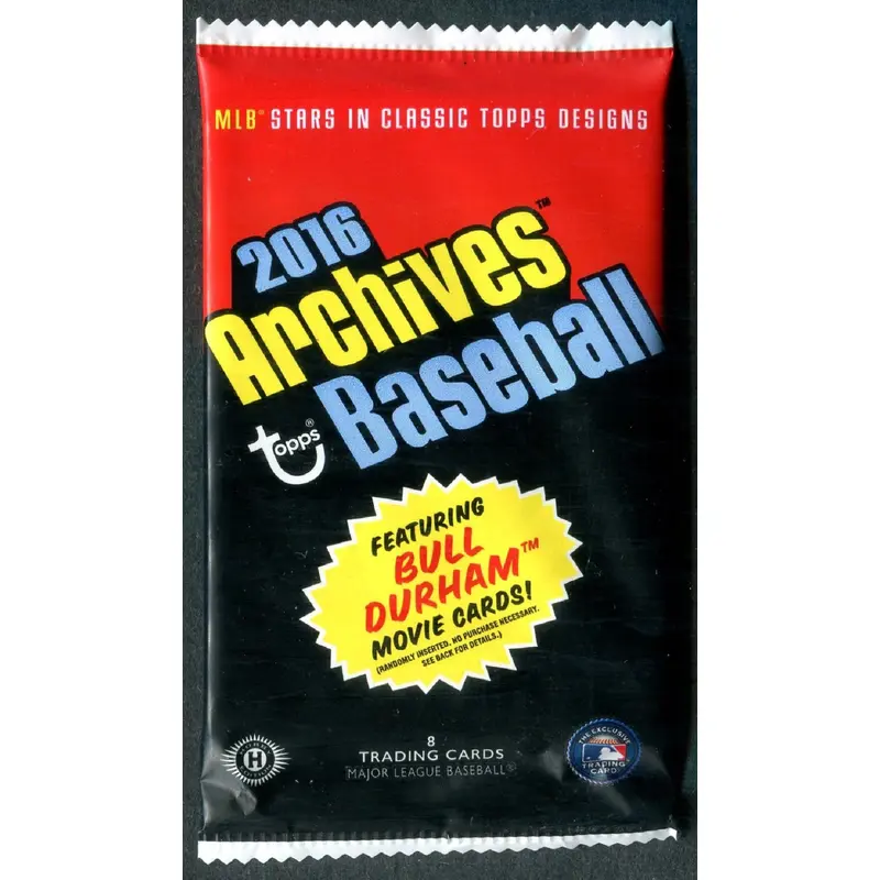 2016 Topps Archives Baseball Unopened Pack (Hobby) (8)