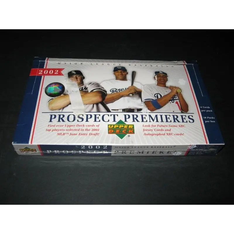 2002 Upper Deck Prospect Premieres Baseball Box (Hobby)