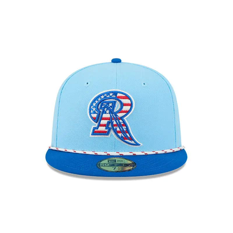 Rochester Red Wings 2025 Stars and Stripes Fitted Cap