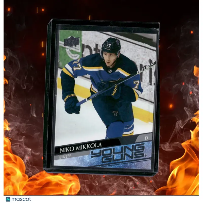 2020-21 Upper Deck Niko Mikkola Young Guns Rookie #470