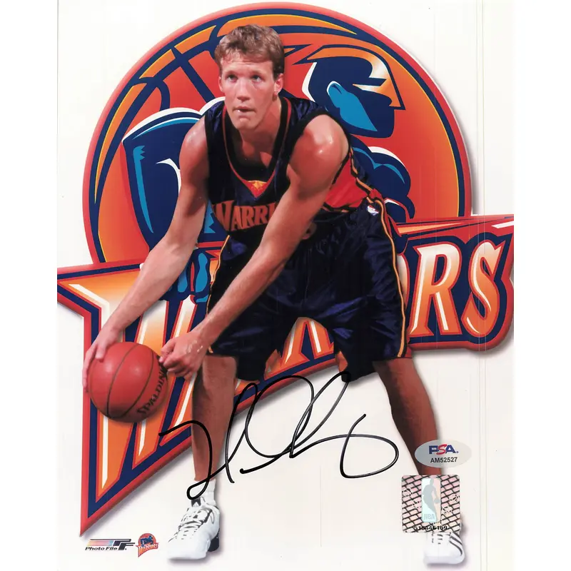 Mike Dunleavy signed 8x10 photo PSA/DNA Warriors Autographed