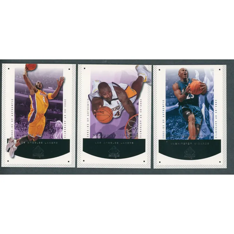 2002/03 Upper Deck SP Authentic Basketball Base Set