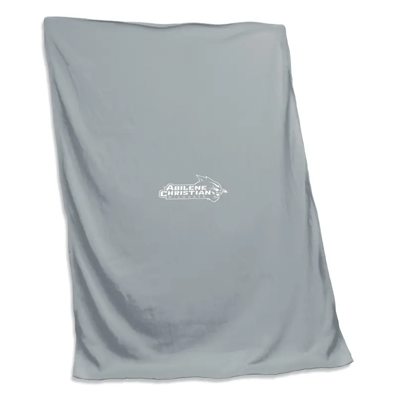 Abilene Christian U Gray Sweatshirt Blanket (Screened)