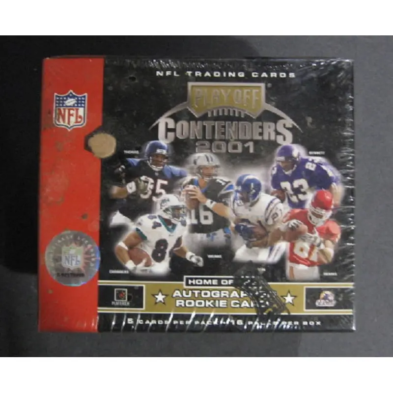 2001 Playoff Contenders Football Box (Hobby) (16/5)