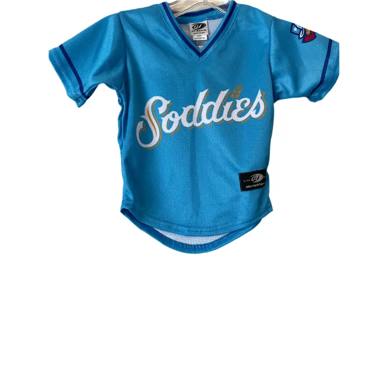 Amarillo Sod Poodles Toddler Blue Subimated Jersey