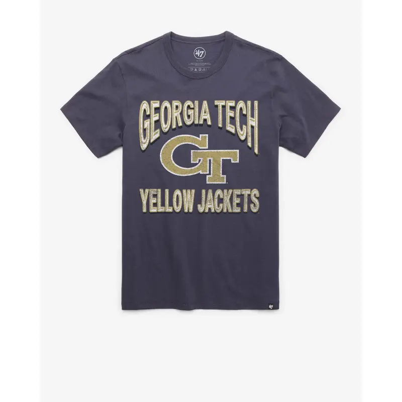 GEORGIA TECH YELLOW JACKETS FAN OUT '47 FRANKLIN TEE